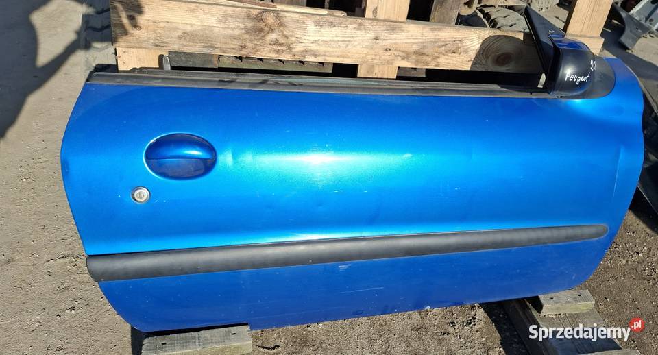 Drzwi Prawe Przód Peugeot 206 Cabrio Wisznice