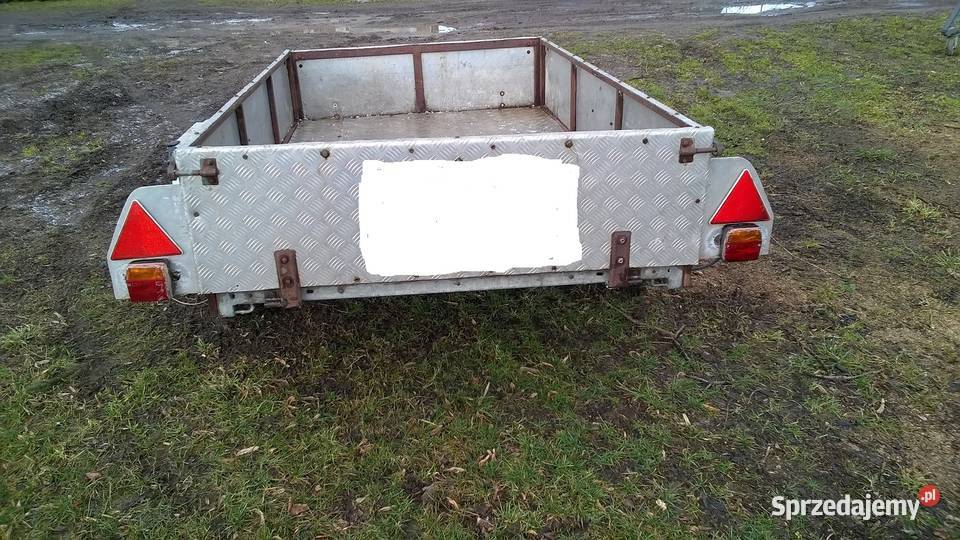Przyczepka lekka DMC750 zarejestrowana Pobiedziska