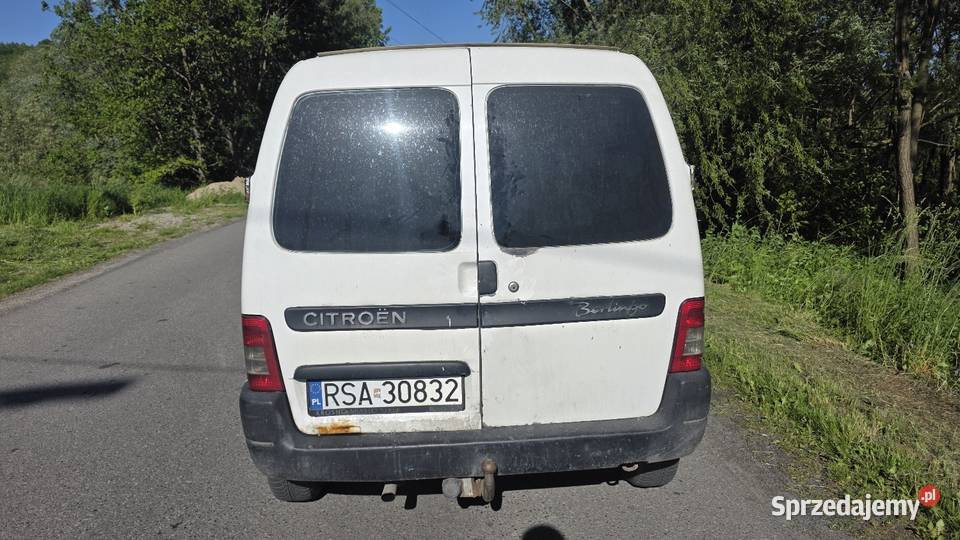 Citroen berlingo 19 d dostawczak silnik hak igla Samochody osobowe Mielec
