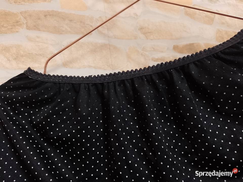 SML Czarna półhalka pod spódnicę z Londynu halka satyna małopolskie Kraków