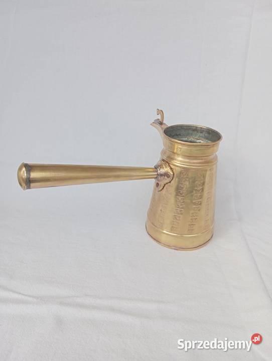 TYGIELEK DZIEŻWA TURKA MOSIĘŻNA ZDOBIONA Antyki, Sztuka, Kolekcje Niemodlin