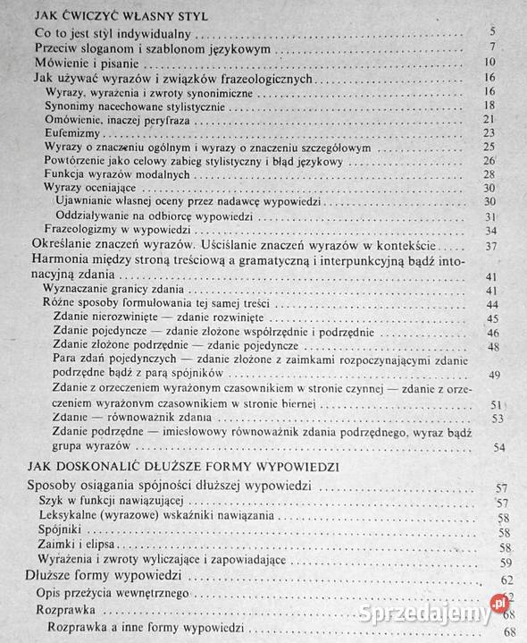 Język Polski 8 Odpowiednie dać rzeczy Maria Chełm