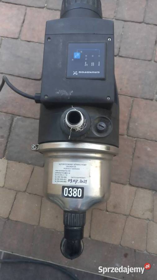 Pompa głębinowa Grundfos Pompy i hydrofory Dom i Ogród wielkopolskie Kórnik