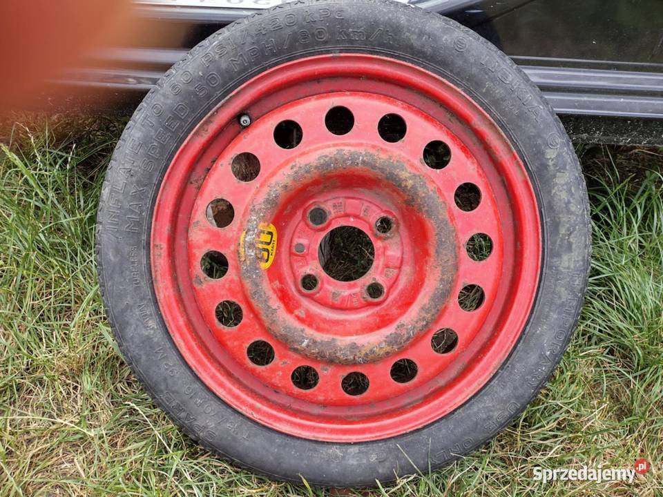 Koło zapasowe dojazdowe zapas SAAB 9000 Samochodowe Nowa Sól