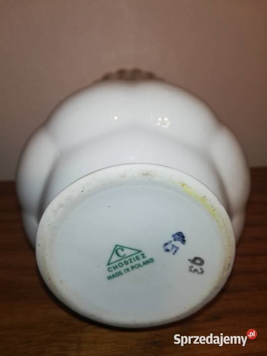 Wazonk porcelanowy PRL Chodzież Warszawa