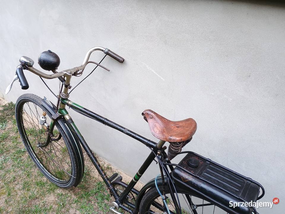 Rower Nsu z nieużywanym silnikiem Maw zabytkowy Rok produkcji 1958 warmińsko-mazurskie Kurzętnik sprzedam
