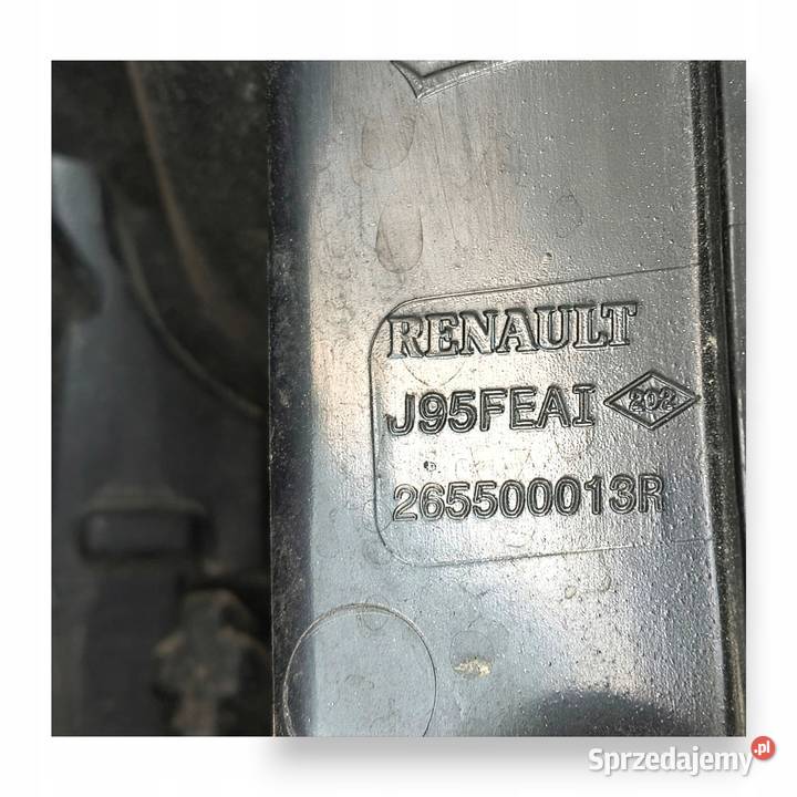 LAMPA PRAWA Renault Scenic III 20092013 tylna lubelskie Chełm