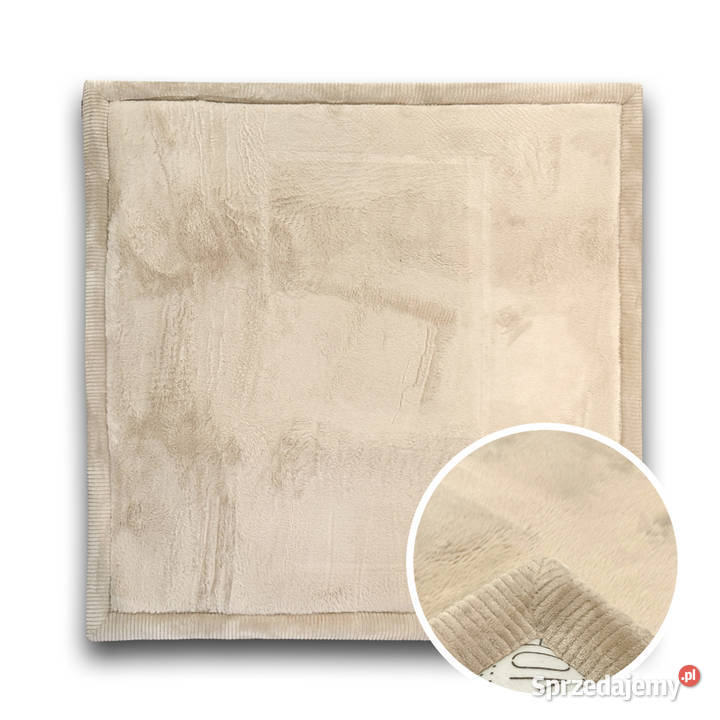 GRUBY DYWAN PUFFY SOFT KWADRAT 120X120 KREMOWY 1.2m lubelskie Lublin