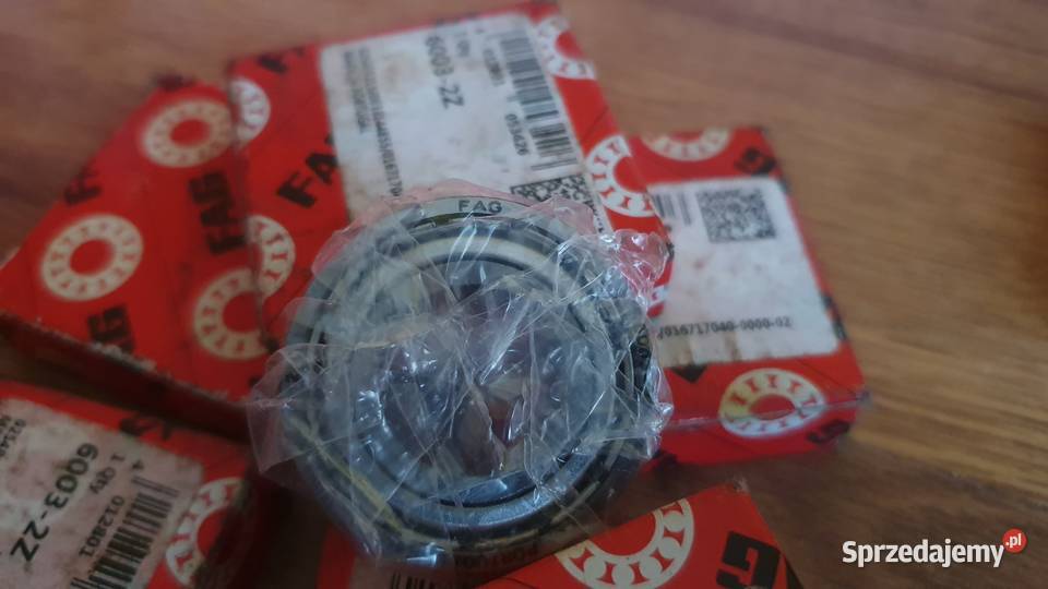 Łożysko kulkowe 6003 2RSR FAG Pozostałe Łódź