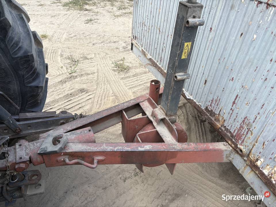 Przyczepa rolnicza jednoosiowa nieuszkodzony Kock
