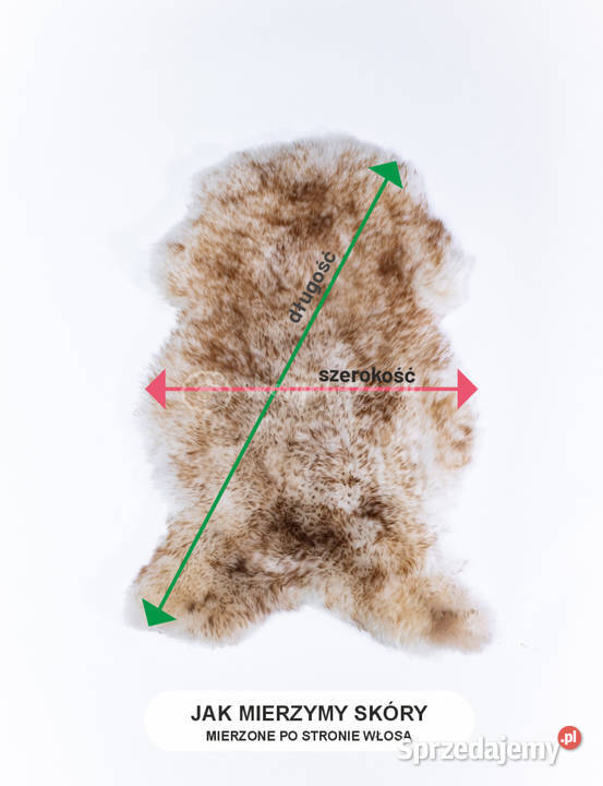 Skóra owcza Island czarna naturalna Rozmiar L sprzedam