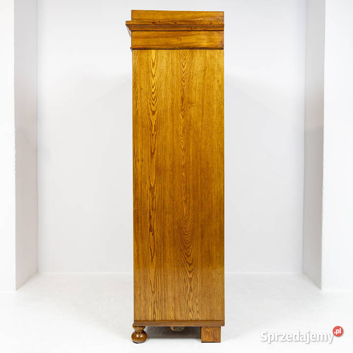 Szafa Ludwik Filip jesion lity antyk stara Swarzędz