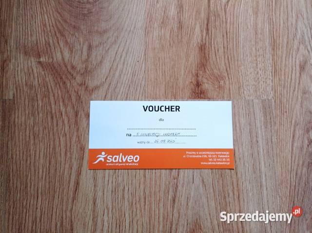 Salveo Katowice voucher na 5 inhalacji wodorem