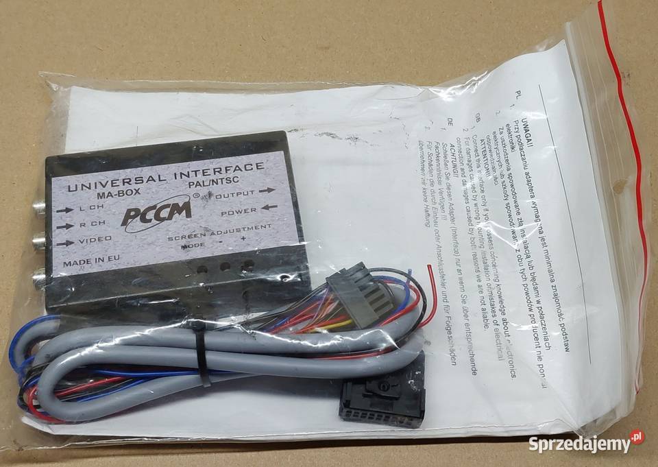 ADAPTER PCCM UNIVERSAL MULTIMEDIA INTERFACE