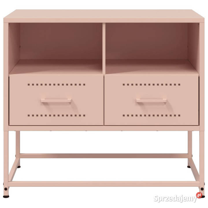 Szafka pod telewizor różowa 68x39x605 stalowa mazowieckie Warszawa