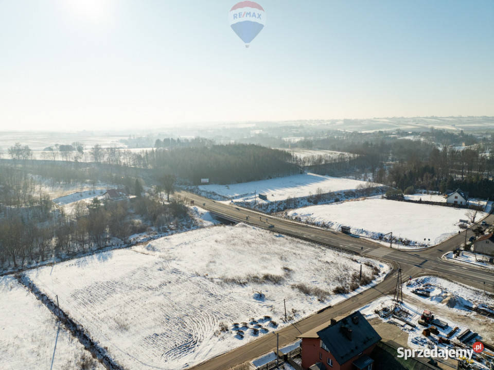 Działka usługowa z wz S7 Szczepanowice