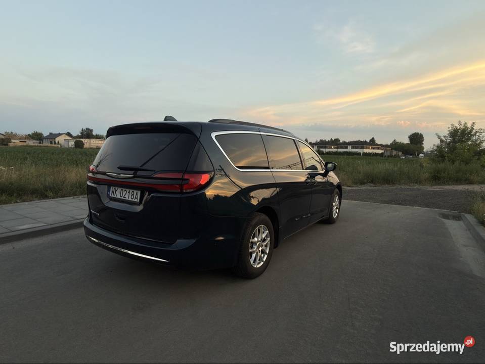 Chrysler Pacifica Touring 2022 36 V6 8 osób elektrycznie ustawiane fotele mazowieckie Warszawa