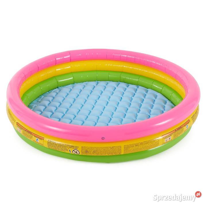 Tęczowy basenik dzieci Intex 57422NP 147x33 Szczerbice sprzedam