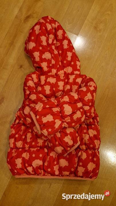 Ciepła KURTKA dziewczynki 1044 lata różowa Lublin