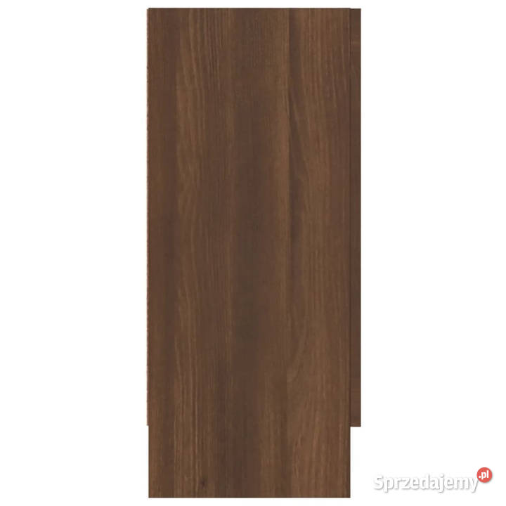 Witryna brązowy dąb 120x305x70 materiał Warszawa
