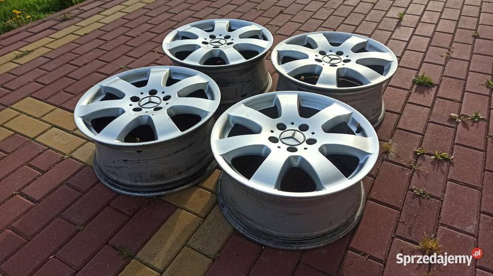 Alufelgi 17 MercedesBenz OE 75 x 17 5x112 ET 56 Średnica 17" Samochodowe Wola Cieklińska