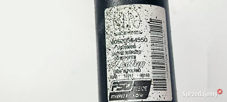 AMORTYZATOR LEWY TYŁ FIAT TIPO II 00520564550