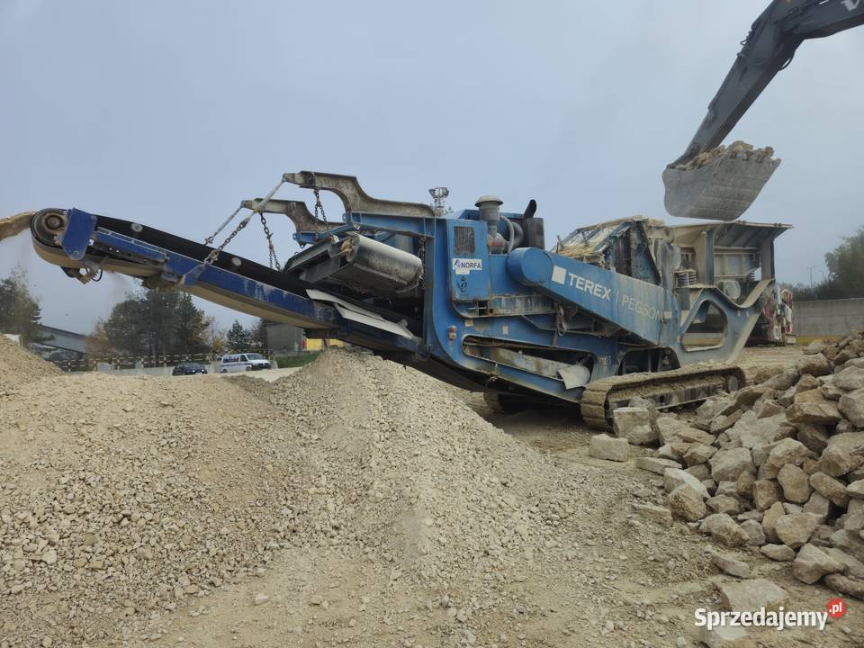 Kruszarka udarowa Terex Pegson Trakpactor 428 Trachy sprzedam
