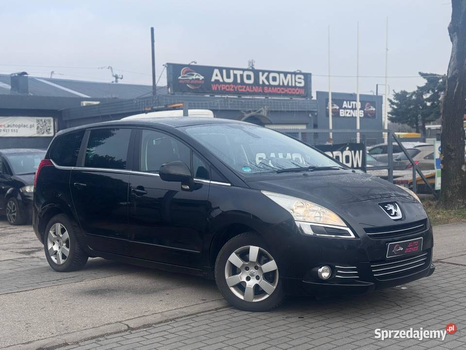 Peugeot 5008 I 16 BENZYNA 2013 Klimatyzacja benzyna Częstochowa sprzedam