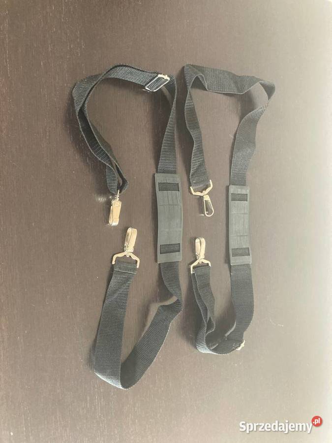 Paski do torby na laptopa czarne 2 sztuki Torby i torebki
