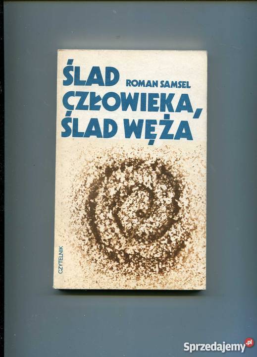 Ślad człowieka ślad węża Szczecin sprzedam