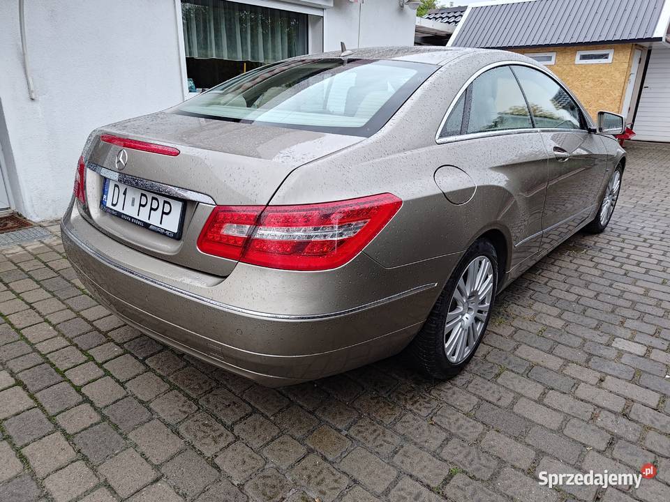 Mercedes W212 COUPE W207 Benzyna 18 Salon Polska Jelcz-Laskowice