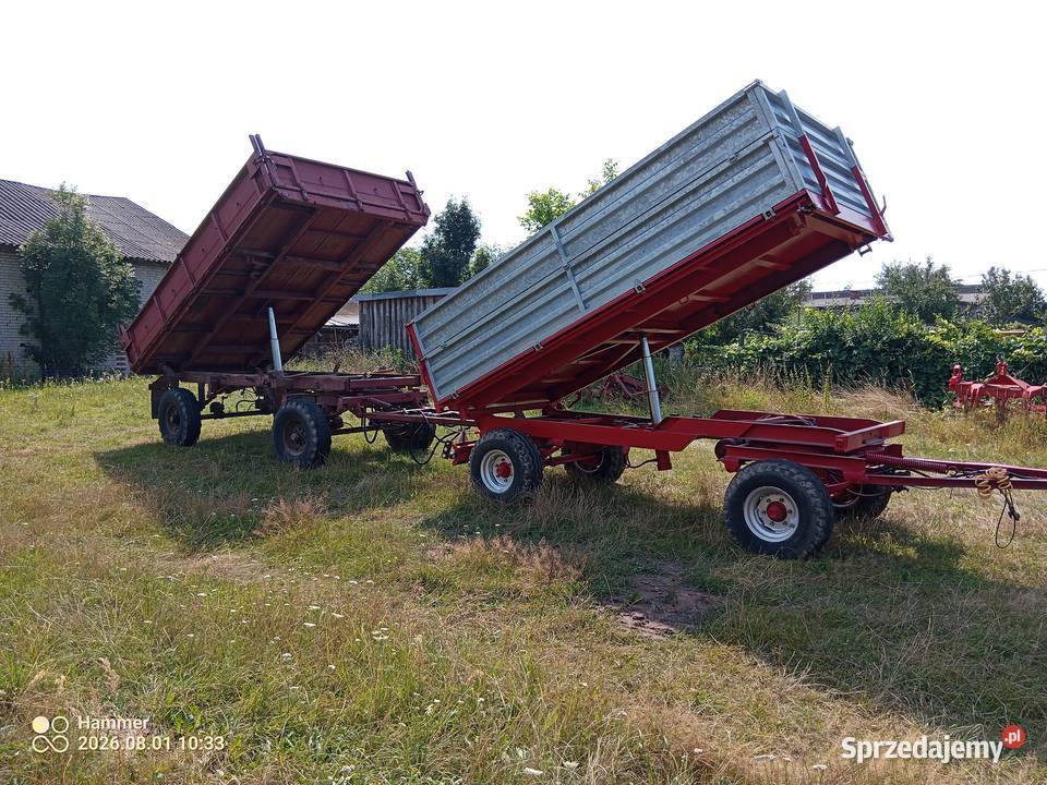 Przyczepa wywrotka Pronar t 6532 Ocynk 6 Ton Kurów sprzedam