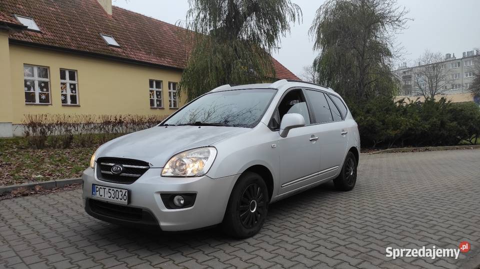 Kia carens2007 20 crdi 7 osobowy 6 biegowy clima lakier metallic wielkopolskie Chodzież