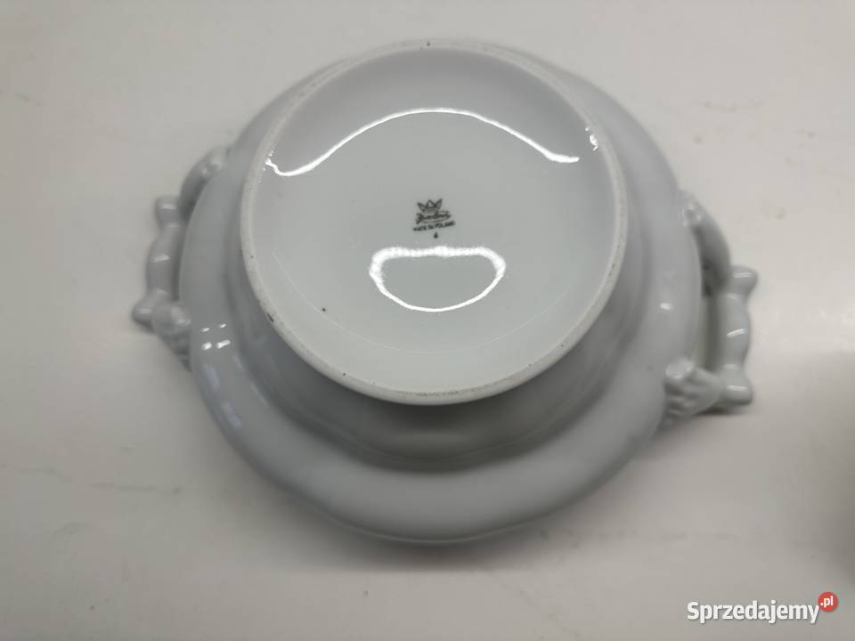 Waza porcelana Karolina z lat PRLu łódzkie Łódź