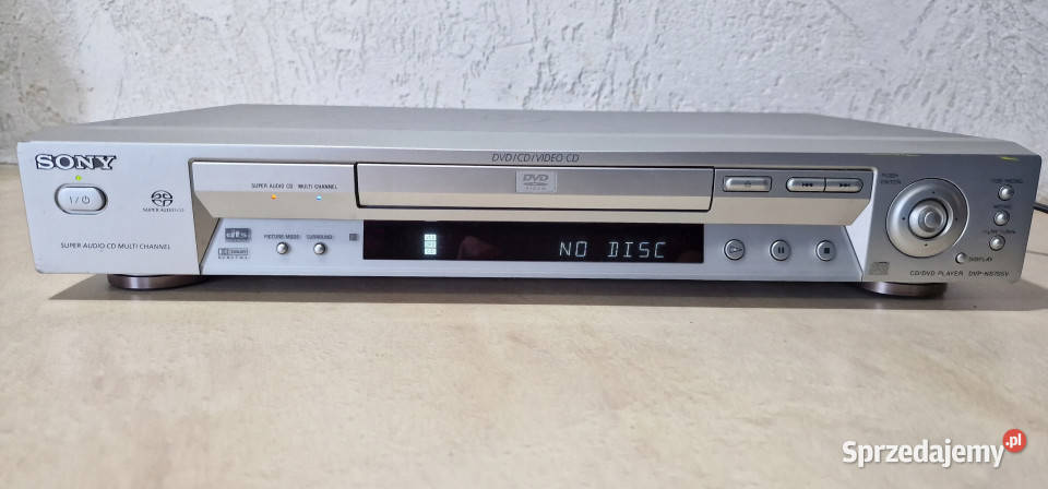 Odtwarzacz CD DVD Sony DVPNS705V DVP NS 705 V Międzychód sprzedam