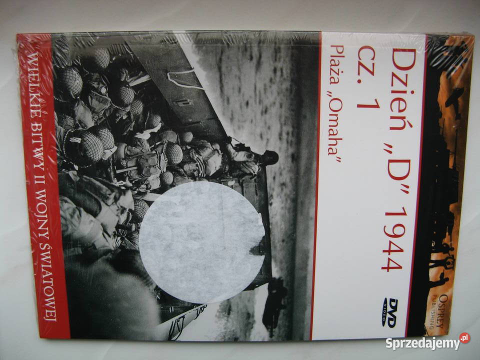 Osprey Dzień D 1944 część 1 książka film DVDNowa Książki naukowe i popularnonaukowe Poznań sprzedam
