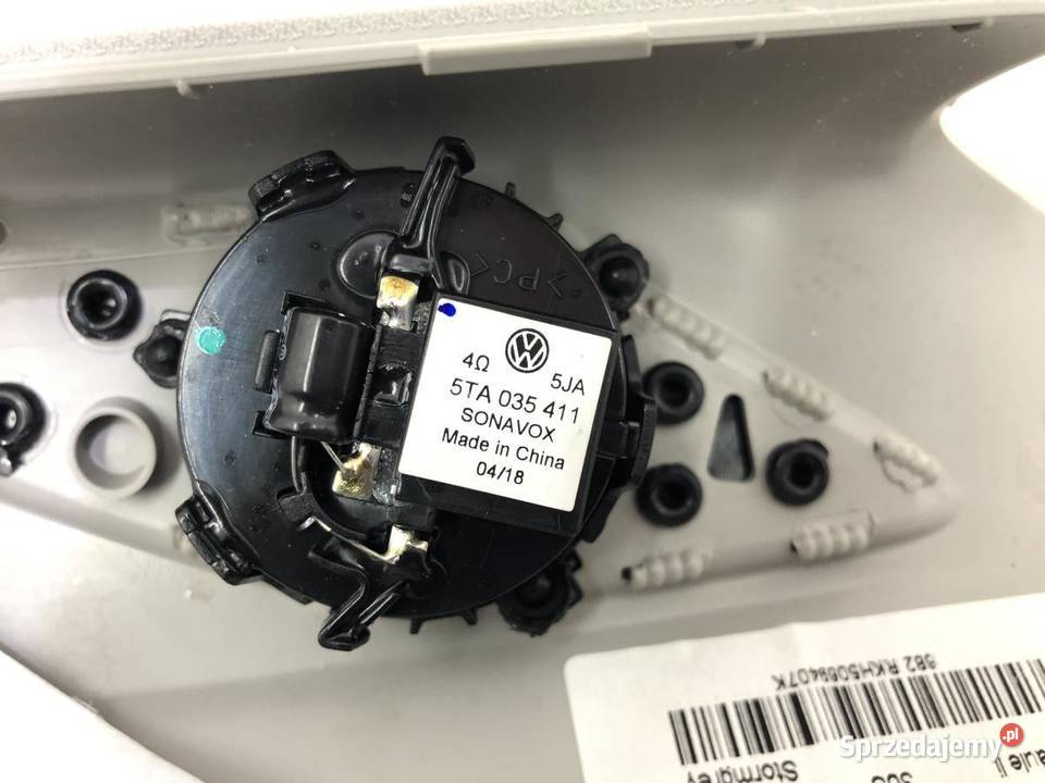 OSŁONA SŁUPKA LEWY PRZÓD 5TA867233 VW TOURAN III