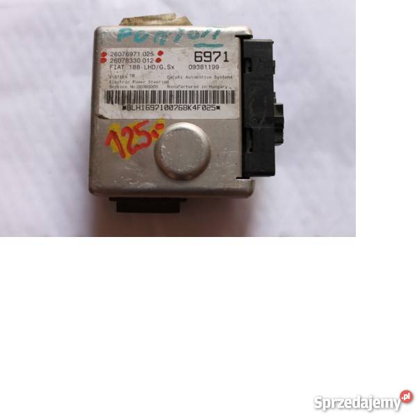 Komputer wspomagania Fiat Punto II 26076971025 wielkopolskie Margonin