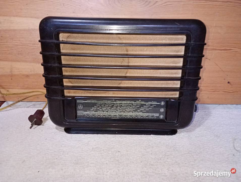 Stare czeskie radio lampowe Rytmus Pozostałe Będzin