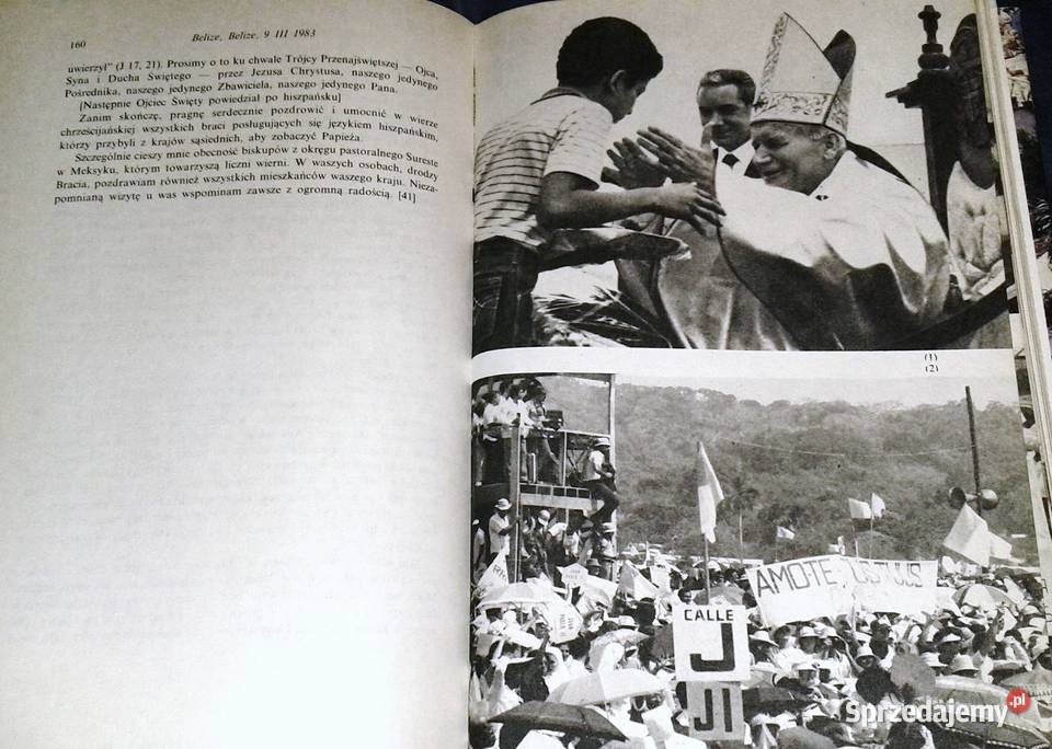 Jan Paweł II w Ameryce Środkowej Jaromila lubelskie Chełm sprzedam