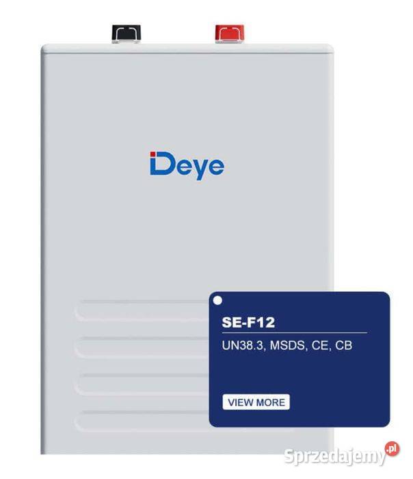 Deye SEF12 Magazyn energii 118 kWh LiFePO4 Nowy małopolskie