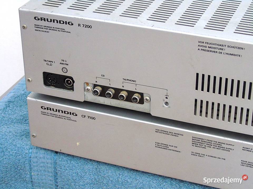 Amplituner i magnetofon Grundig Vintage DOSTAWA Jasło