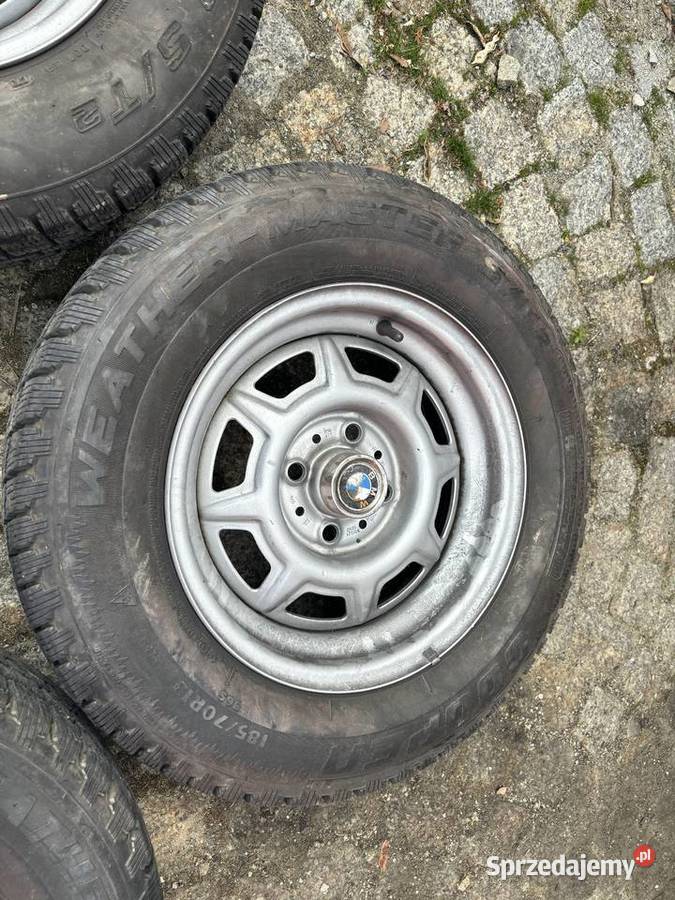 Komplet kół BMW e21 z deklami chrom seria 3 1979 Wrocław