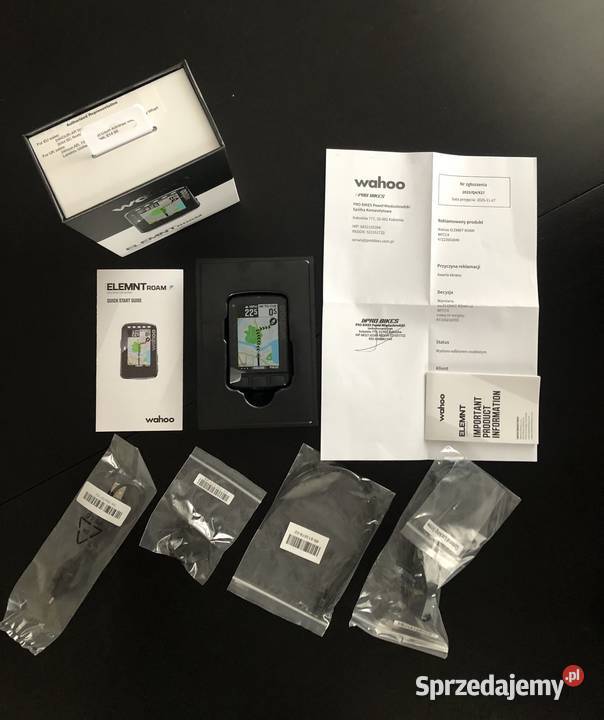 Fabrycznie nowy rowerowy komputer Wahoo Elemnt Kraków