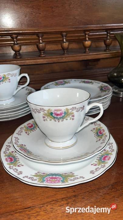 Filiżanka z talerzkiem deserowym Made in China pomorskie Gdańsk