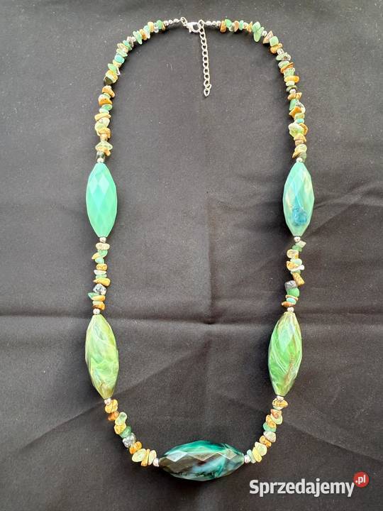 Naszyjnik Zielony Wir 74 Naszyjniki Legnica