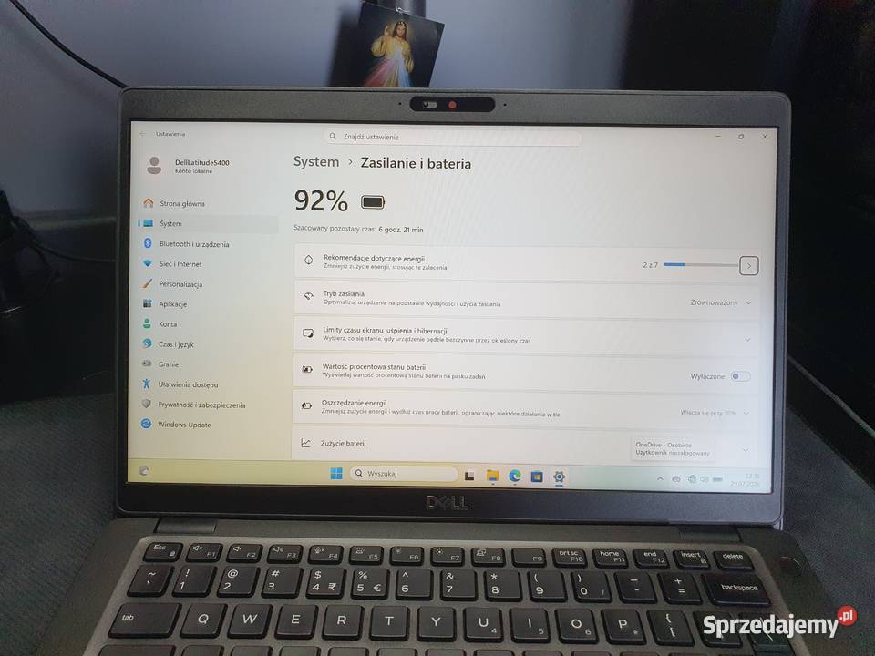 Dell Latitude 5400 i58365U 16GB RAM SSD 256GB Gliwice