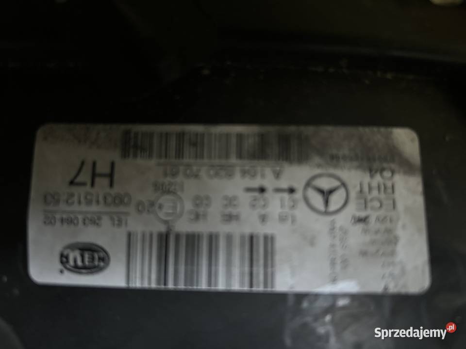 Sprzedam oryginalne reflektory do Ml 350 Biłgoraj