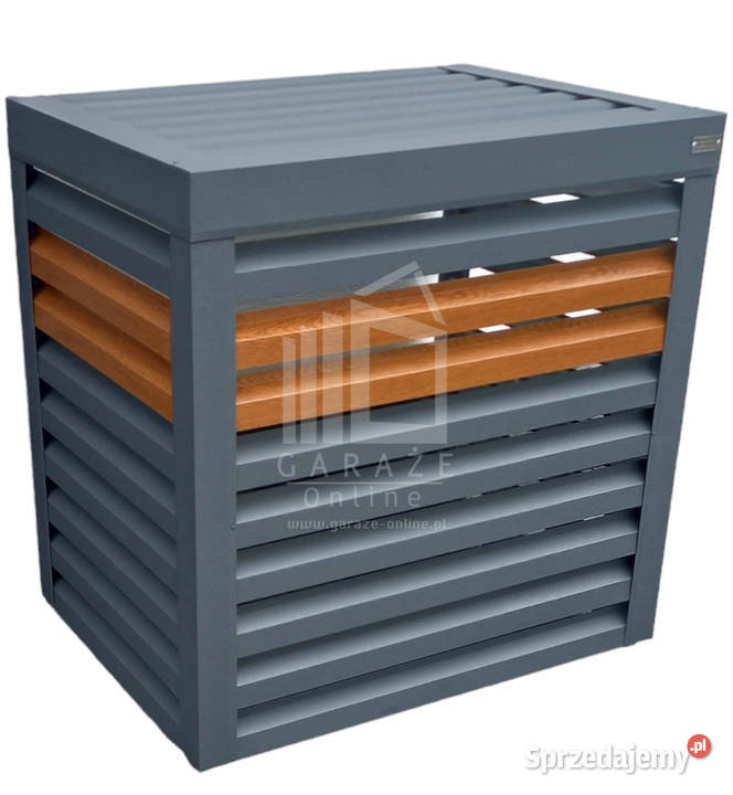 Osłona klimatyzatora pompy ciepła 80x50x120
