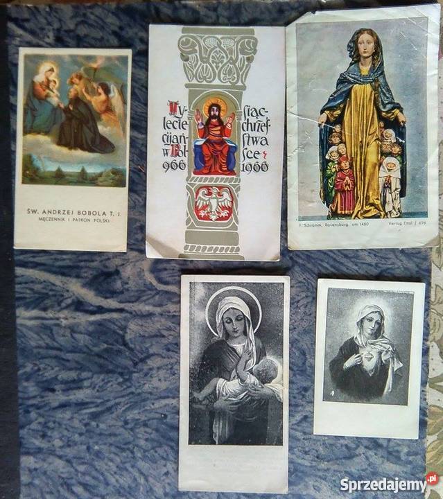 stare święte obrazki kolęda